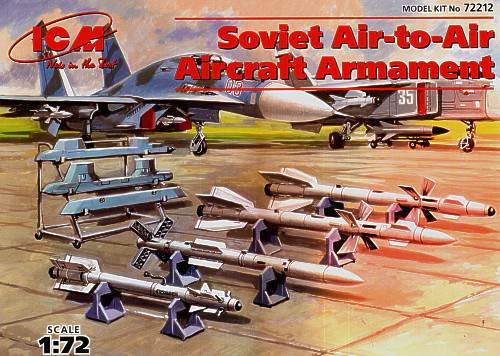 ICM 1:72 Soviet Air-to-Air aircraft armament.. R-27 ET AA-10 Alamo D, ...