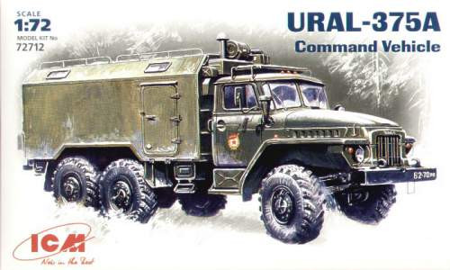ICM 1:72 Ural-375A Command Vehicle 