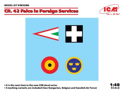ICM 1:32 CR. 42 Falco in Foreign Services