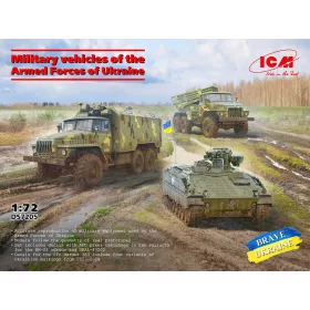   ICM 1:72 Military vechicles of the Armed Forces of Ukraine (SPz Marder 1A3, URAL-43203, BM-21 'Grad')