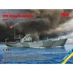   ICM 1:144 KFK Kriegsfischkutter, WWII German multi-purpose boat (100% new molds)