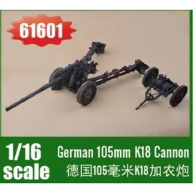 I LOVE KIT 1:16 German 105mm K18 Cannon