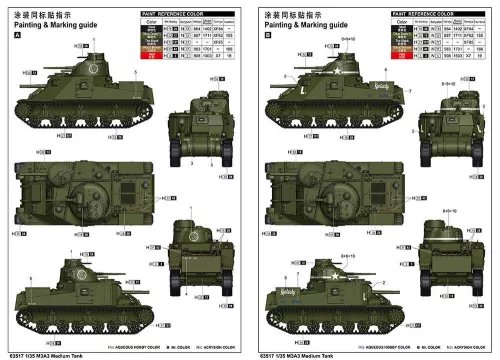 I LOVE KIT 1:35 M3A3 Medium Tank