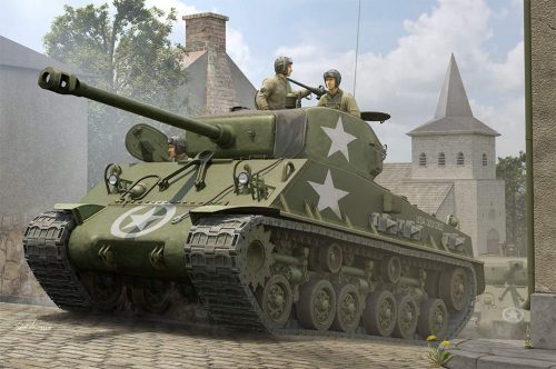 I love kit 1:16 M4A3E8 Sherman