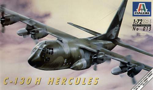 Italeri 1:72 Lockheed C-130H Hercules Decals for: USAF, RAF, Italy, France,