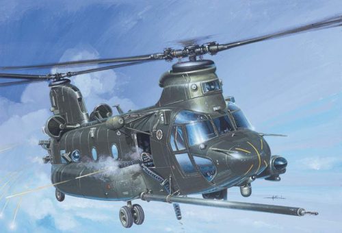 Italeri 1:72 MH-47 E SOA CHINOOK helikopter makett