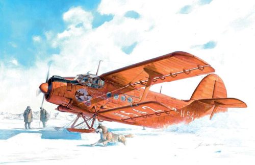 Italeri 1:72 Antonov AN-2 Colt ski plane