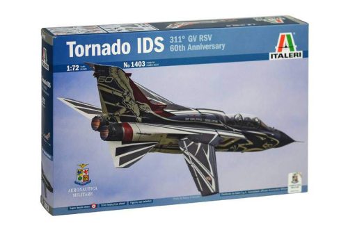 Italeri 1:72 Tornado IDS 60th Anniversary 311 GV RSV repülő makett