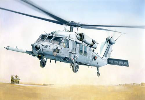 Italeri 1:48 MH-60K Blackhawk SOA