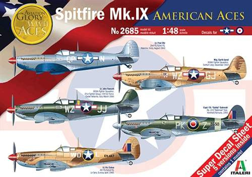 Italeri 1:48 Spitfire Mk.IX 'American Aces'