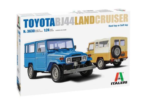 Italeri 1:24 Toyota BJ-44 Land Cruiser Soft Top/Hard Top