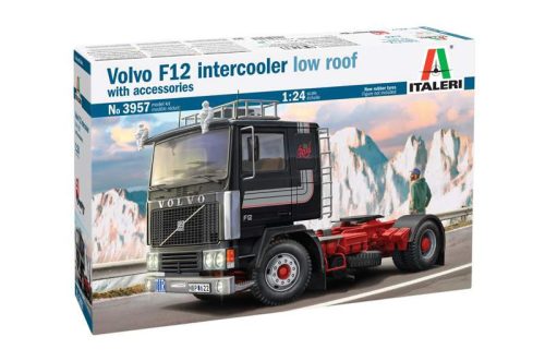 Italeri 1:24 Volvo F12 Intercooler Low Roof with accessories