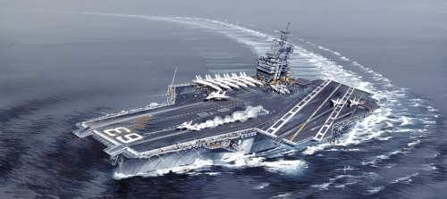 Italeri 1:720 USS Kitty Hawk CV - 63