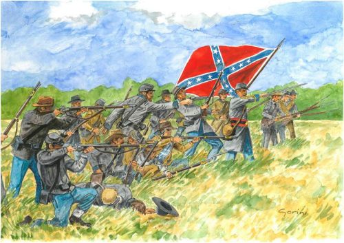 Italeri 1:72 Confederate Infantry [ACW/American Civil War]