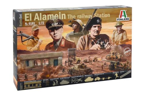 Italeri 1:72 Battleset: EL Alamein war - 116 figures