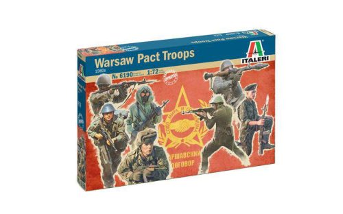 Italeri 1:72 1980s Warsaw pact troops (48 Figures)