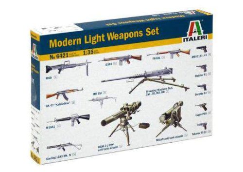 Italeri 1:35 Modern Light Weapon Set