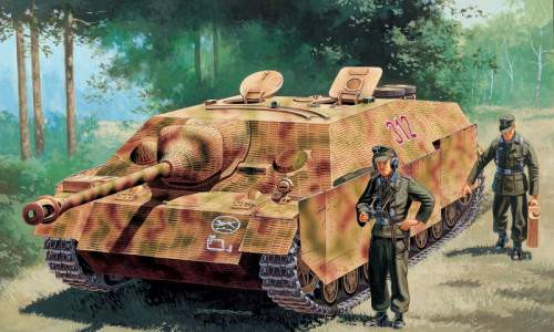 Italeri 1:35 Sd.Kfz.162 Jagdpanzer IV Ausf.F L/48 late