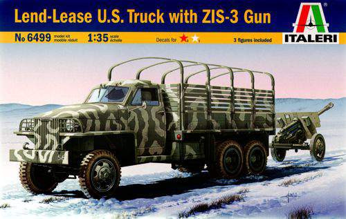 Italeri 1:35 - Land Lease Truck with ZIS-3