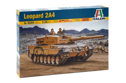 Italeri 1:35 Leopard 2A4 harcjármű makett