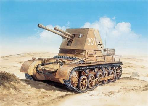 Italeri 1:72 Panzerjager I 4,7cm PAK