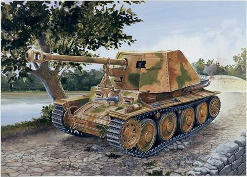 Italeri 1:72 Sd.Kfz. 138 Panzerjäger Marder III Ausf. H 7060