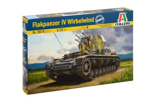 Italeri 1:72 Flakpanzer IV Wirbelwind Sd.Kfz harcjármű makett