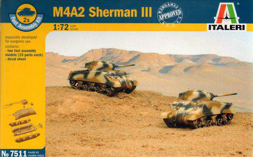 M4A2 Sherman III (Fast Assembly Set) 
