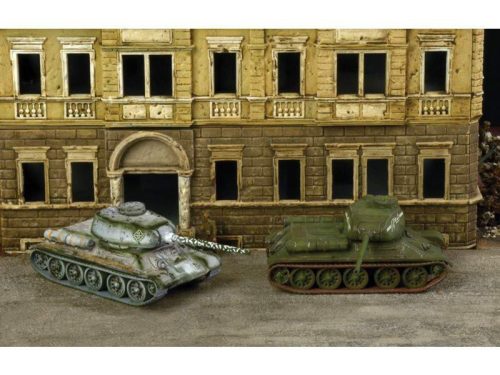 Russian tank T 34/85 (2 db összepattintható)