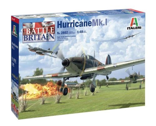 1:48 HURRICANE Mk.I - BATTLE OF BRITAIN 80th ANNIVERSARY AND SUPER DECAL