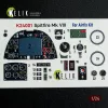 Kelik 1:24 Spitfire Mk VIII interior 3D decals for Airfix kit