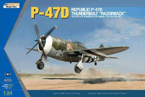 Kinetic 1:24 Republic P-47D Thunderbolt Razorback