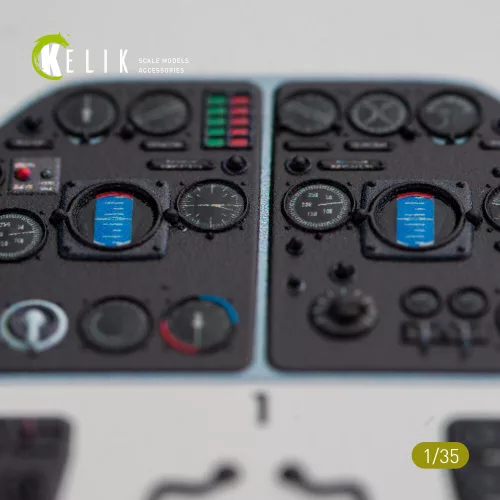 Kelik 1:35 Mi-4 interior 3D decals for Trumpeter kit