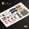 Kelik 1:35 GAZ 69 4x4 Utility Truck interior 3D decals for Bronco kit