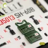 Kelik 1:35 SH-60B interior 3D decals for Kitty Hawk / Zimimodel kit