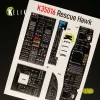Kelik 1:35 HH-60H Rescue Hawk interior 3D decals for Kitty Hawk / Zimimodel kit