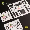 Kelik 1:35 AH-64D Apache interior 3D decals for Takom kit