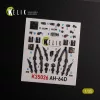 Kelik 1:35 AH-64D Apache interior 3D decals for Meng kit