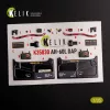 Kelik 1:35 AH-60L DAP interior 3D decals for Academy kit