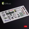 Kelik 1:48 A5M2B Claude interior 3D decals for WingsyKits kit