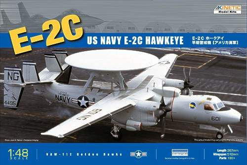 Kinetic 1:48 Grumman E-2C Hawkeye - K48013