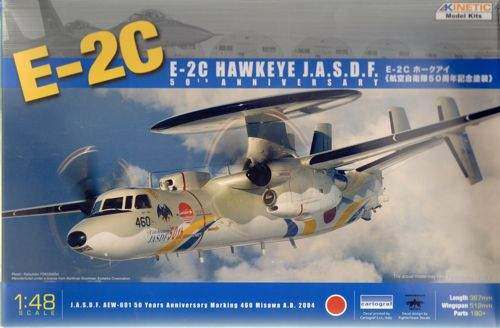 Kinetic 1:48 Grumman E-2C Hawkeye JASDF 50th Anniversary scheme