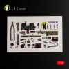 Kelik 1:48 P-47D Thunderbolt interior 3D decals for Italeri/Academy kit
