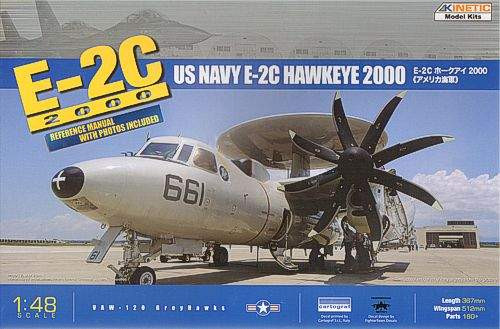 Kinetic 1:48 Grumman E-2C Hawkeye 2000 (8 blades) - K48016