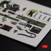 Kelik 1:48 ?-47D Thunderbolt interior 3D decals for Italeri/Academy kit