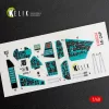 Kelik 1:48 MI-24P interior 3D decals for Zvezda kit