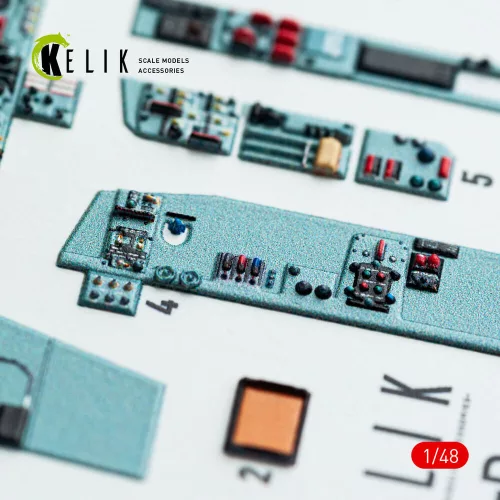 Kelik 1:48 SU-24 interior 3D decals for Trumpeter kit