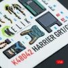 Kelik 1:48 Harrier GR1/GR3 interior 3D decals for Kinetic kit