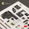 Kelik 1:48 Bristol Beaufort Mk.1 type 2 interior 3D decals for ICM kit