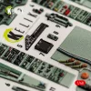 Kelik 1:48 SU-27 Flanker interior 3D decals for GWH kit
